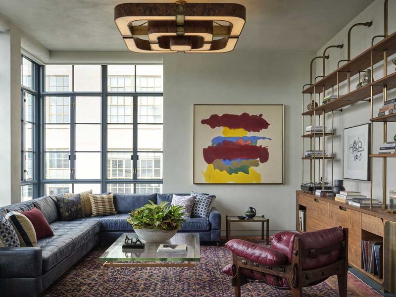 A living room by ABD STUDIO